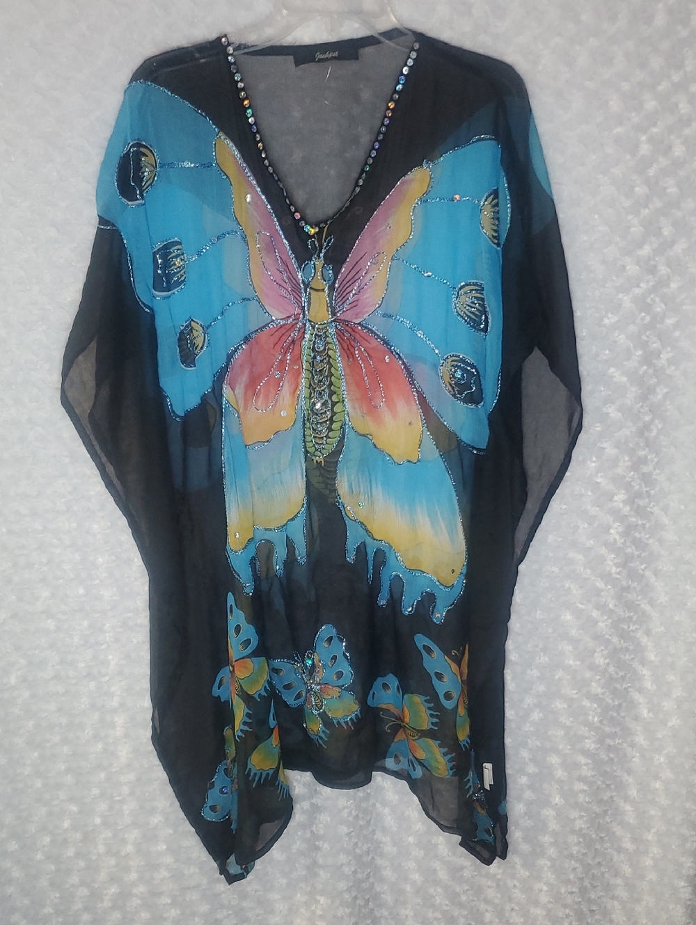 Jack by BB Dakota Blue Black Tunic OSFM